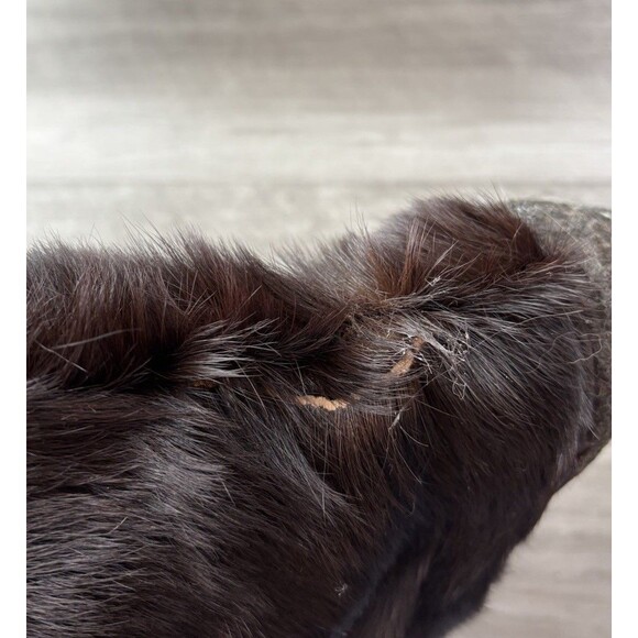 VTG Koflach Womens Brown Fur Boots Size 7 Winter Snow Austria - Picture 10 of 12